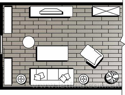 看小案例教你合理布局 小客厅也能大聚会(图),客厅布局,客厅布局图,合理布局,客厅合理化布局